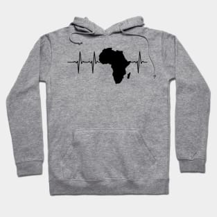 Africa Heartbeat, Africa Love Hoodie